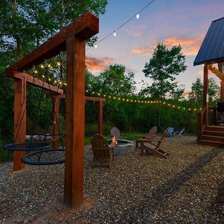 Under The Stars - Secluded, Hot Tub, Firepit, Games Villa Broken Bow Buitenkant foto