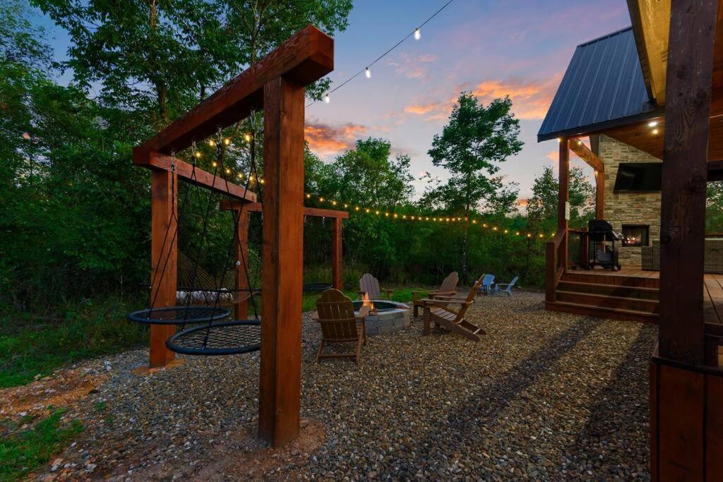 Under The Stars - Secluded, Hot Tub, Firepit, Games Villa Broken Bow Buitenkant foto