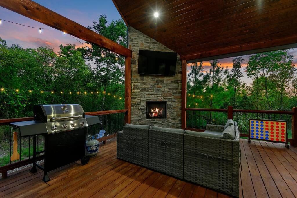 Under The Stars - Secluded, Hot Tub, Firepit, Games Villa Broken Bow Buitenkant foto