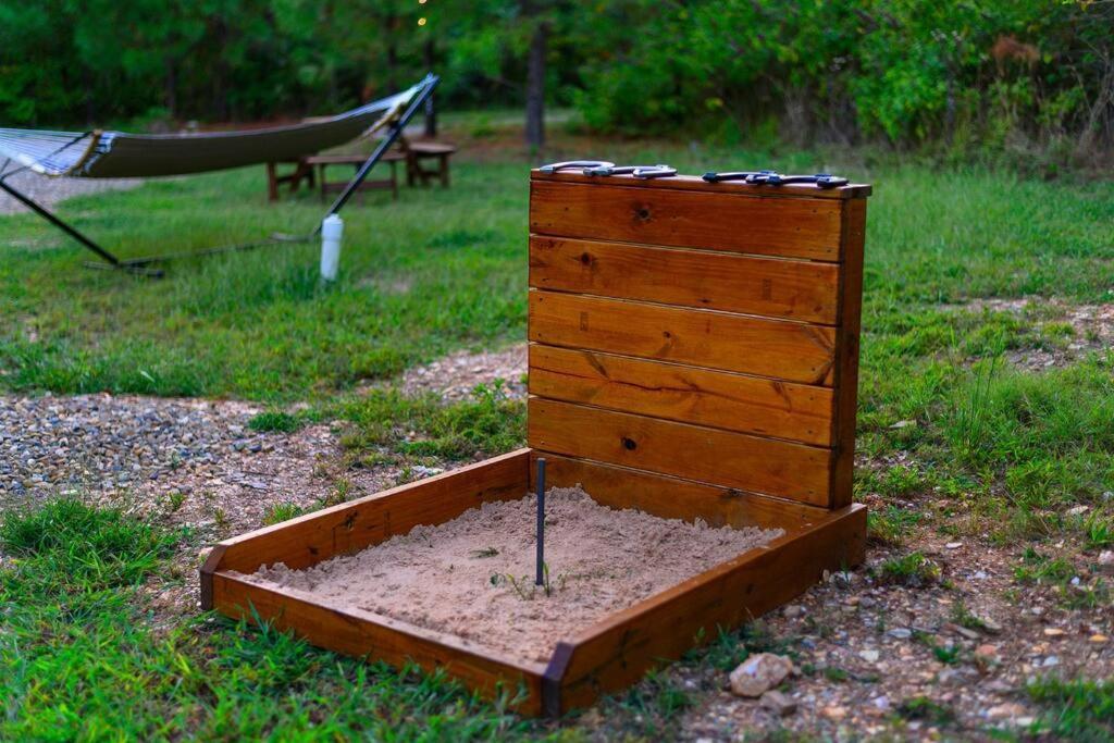 Under The Stars - Secluded, Hot Tub, Firepit, Games Villa Broken Bow Buitenkant foto