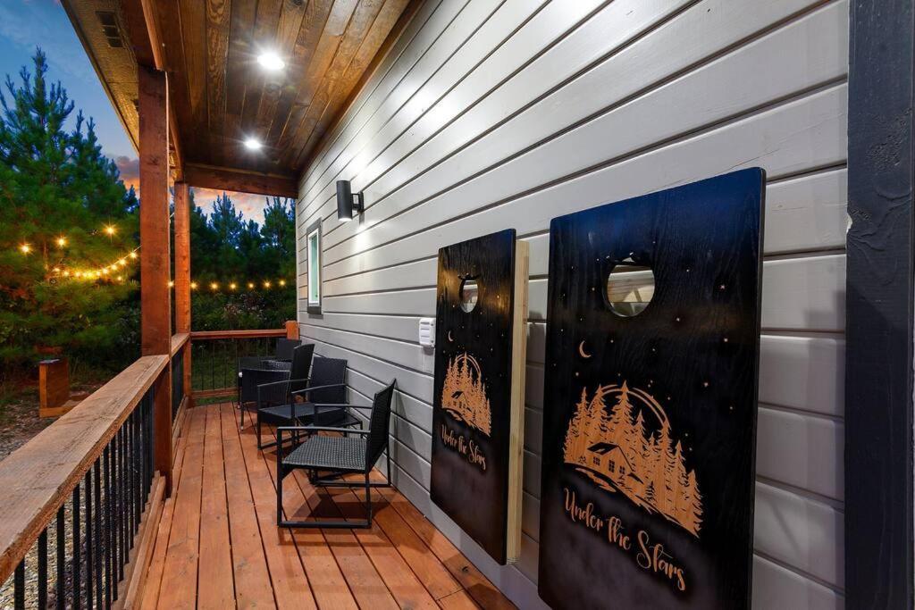 Under The Stars - Secluded, Hot Tub, Firepit, Games Villa Broken Bow Buitenkant foto