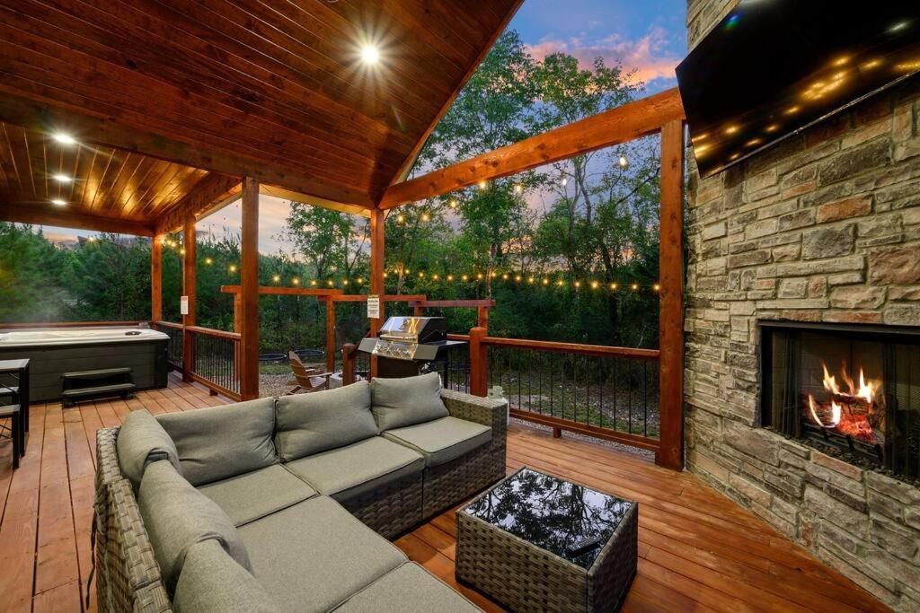 Under The Stars - Secluded, Hot Tub, Firepit, Games Villa Broken Bow Buitenkant foto