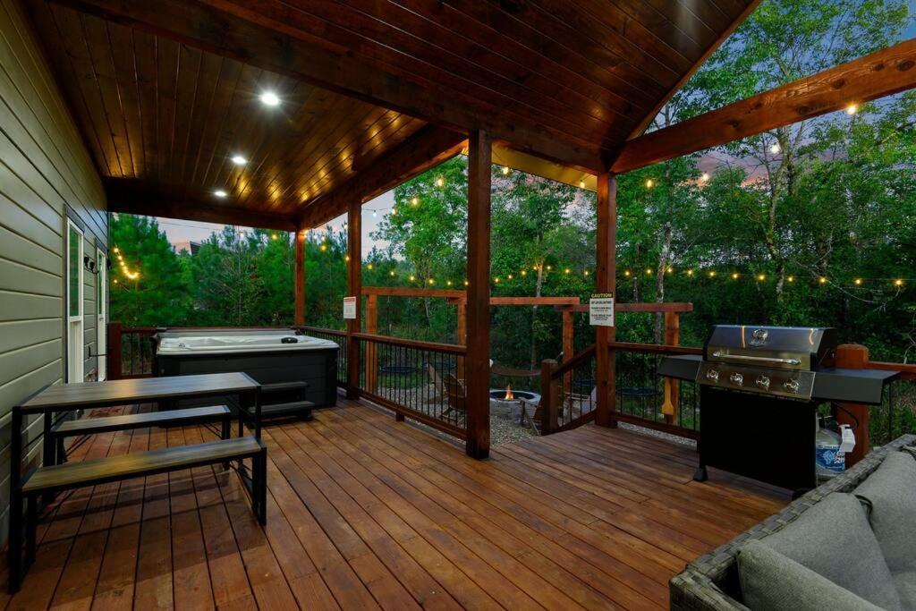 Under The Stars - Secluded, Hot Tub, Firepit, Games Villa Broken Bow Buitenkant foto
