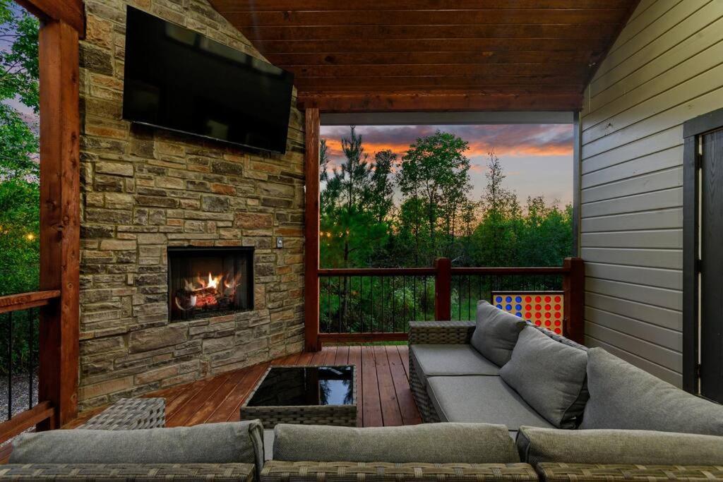 Under The Stars - Secluded, Hot Tub, Firepit, Games Villa Broken Bow Buitenkant foto