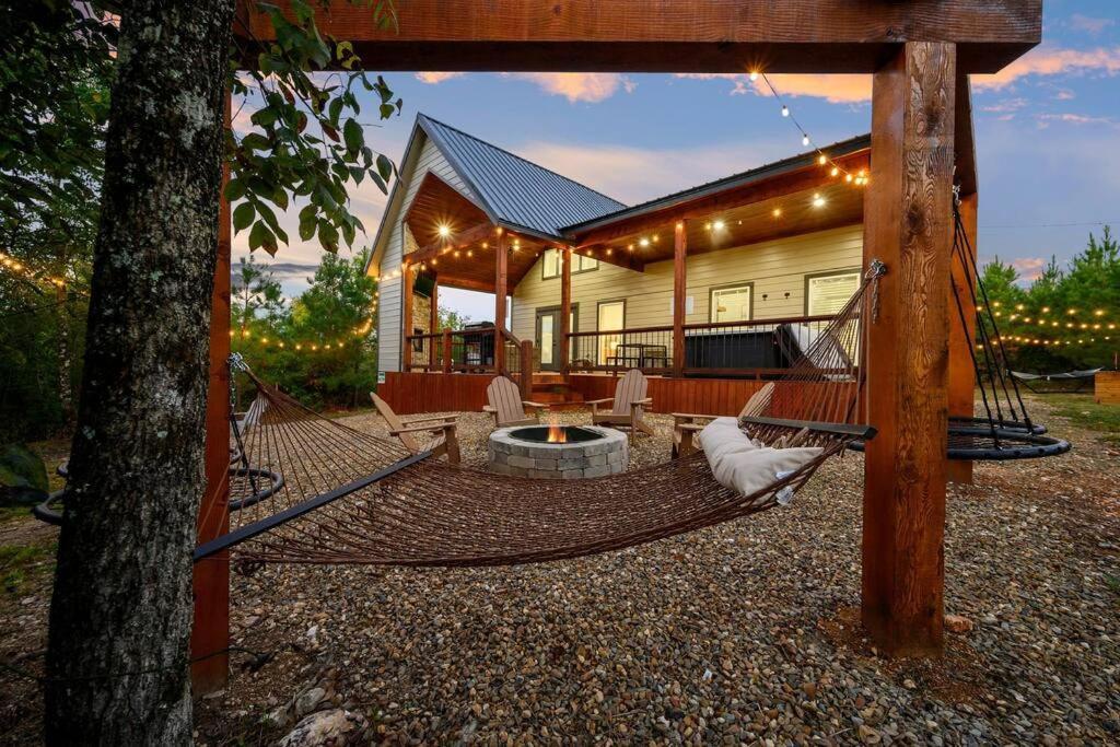 Under The Stars - Secluded, Hot Tub, Firepit, Games Villa Broken Bow Buitenkant foto